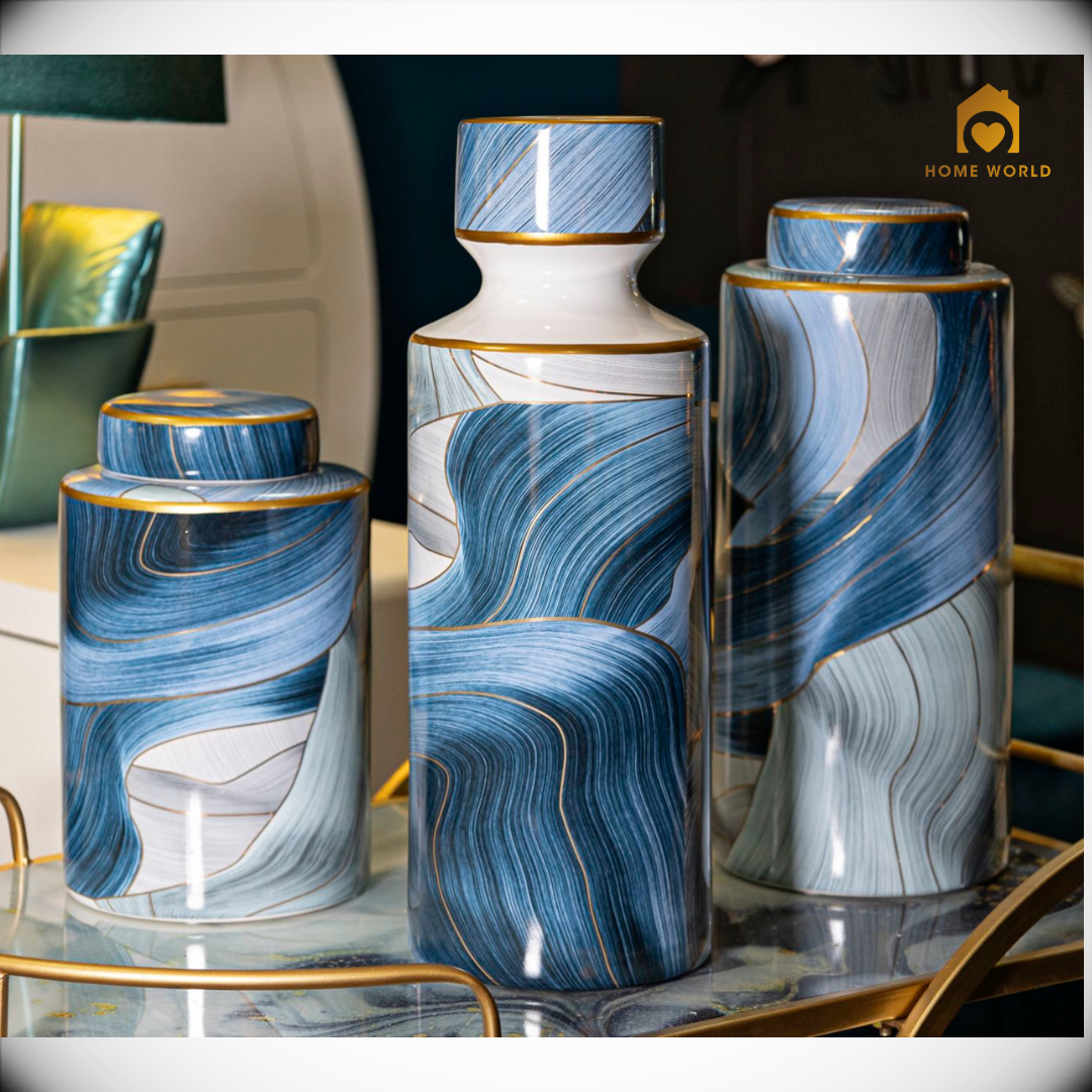 Vaso in ceramica Elegant - cm Ø 15 x 24