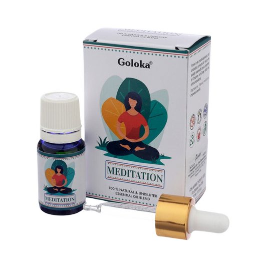 Miscela di oli essenziali Goloka - fragranza meditazione